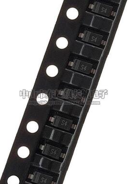 1206贴片二极管1N5819WSOD123封装印丝S4肖特基二极管IN5819