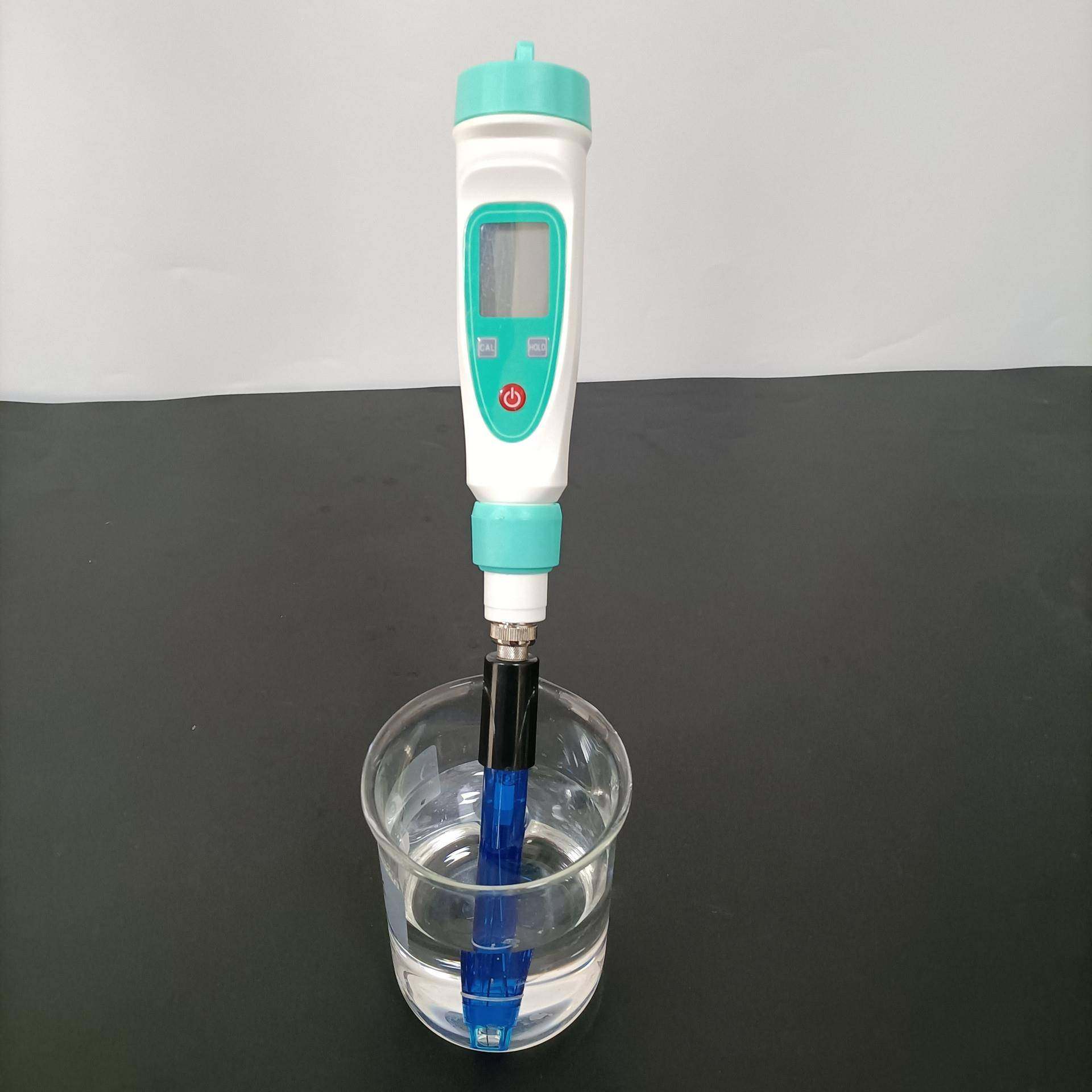 齐威笔式酸度计PH-220WZ外置直插式电极一体式手持式笔式酸度计