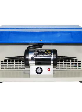 DM-5吸尘抛光机台式双头布轮机带灯管调速打磨机金银首饰抛光工具