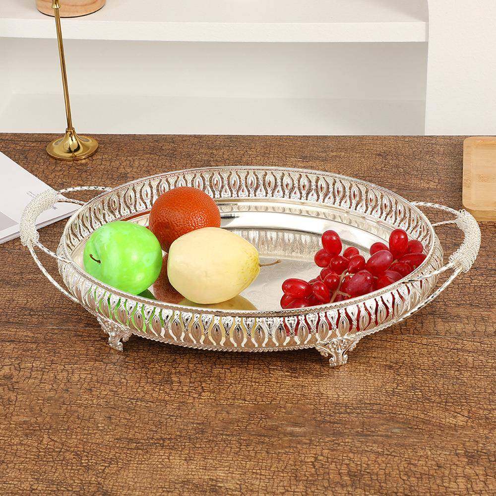 北欧风金属镂空水果盘小众复古轻奢上菜盘客厅家用现代创意托盘,节庆用品/礼品,新娘配件,淘宝优惠券,粉丝福利购,淘宝优惠卷