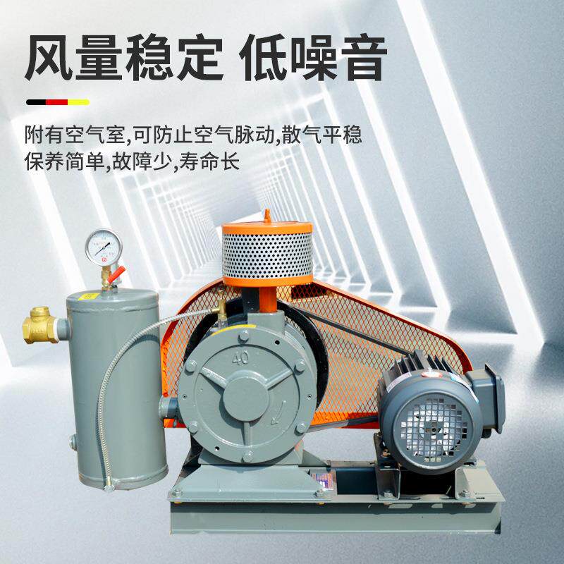 回转式鼓风机滑片风机HC-251S低噪音战尔机械用于污水处理