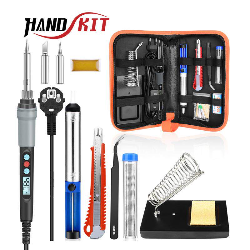维修电烙铁套装可调温电烙铁110v套装工具220V电烙铁烙画