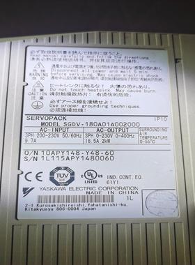 SGDV-180A01A002000驱动器SGDH-15AESGDH-230AESGD7S-200A20A