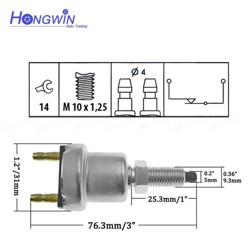 适用于马自达刹车灯开关37740-66010