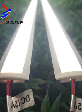 LED线条灯无暗影嵌入式高亮2835低压LED灯过道门柱走廊线性灯条