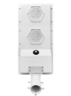 50W2个头LED模组太阳能路灯户外防水5-6米灯杆新农村工程道路照明