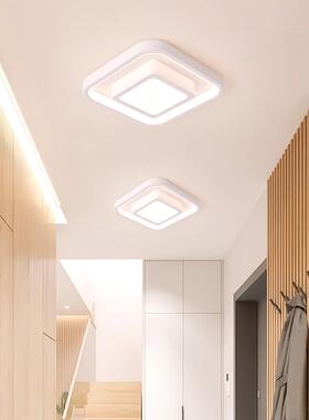 led过道走廊吸顶灯新款简约阳台衣帽间入户门玄关灯具