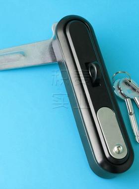 积麦MS8012Z-1-1开关机柜控制箱锁黑色平面锁工业配电器箱锁