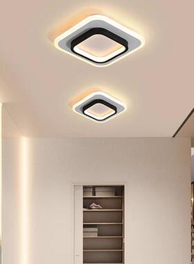 过道灯走廊灯阳台衣帽间创意玄关灯入户门厅灯简约现代led吸顶灯