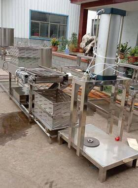 曲阜鼎立川峰腐机多少钱不锈皮钢干豆腐机蒸汽加热82645四地区豆