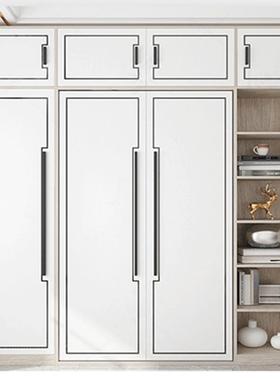 现代简约隐折形床衣柜体多功一能床书房省叠空ZG-65270间单人床小