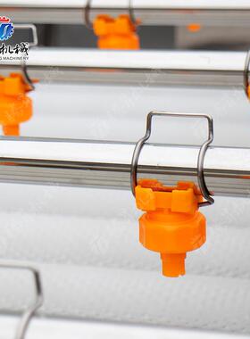 平型毛辊清洗机24760毛桃黄桃平行毛清洗机茎类毛刷清辊洗根机设