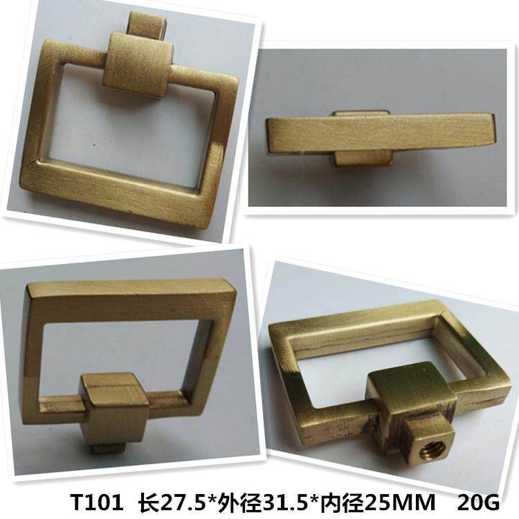 厂家直销铜拉环拉手圆UWH环具拉手家古典家材具五金抽屉柜门拉手