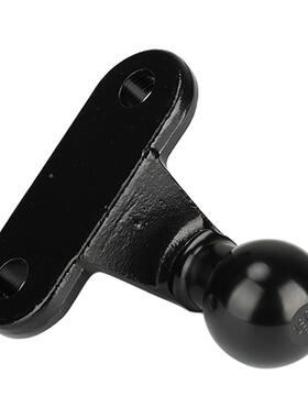 拖挂房车配thsd$*&y件欧式50毫米色拖车头球汽车连接黑引牵器改装