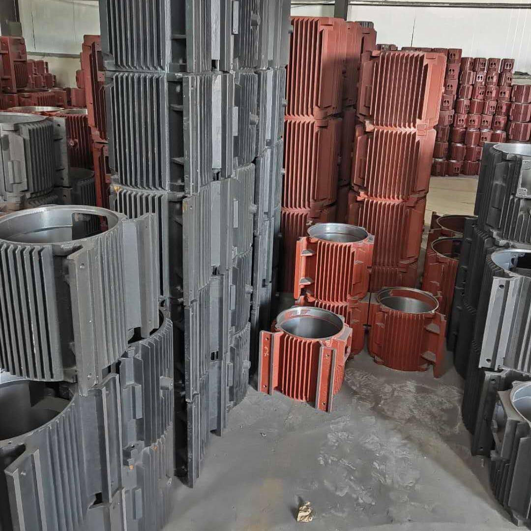 Y、2YY2-225SB、YB2系列消失模轴机铸件机壳端电盖承盖全套