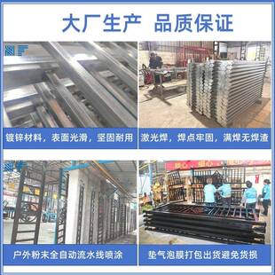云区木棉花市通BCB政护栏现货底人行道铸铁座机非白交护栏1287mm