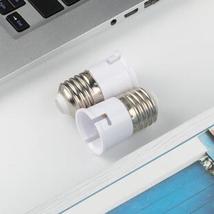 E27转B器2家2转换头悬挂式E27转B22LED灯泡螺口转换用灯老式卡口