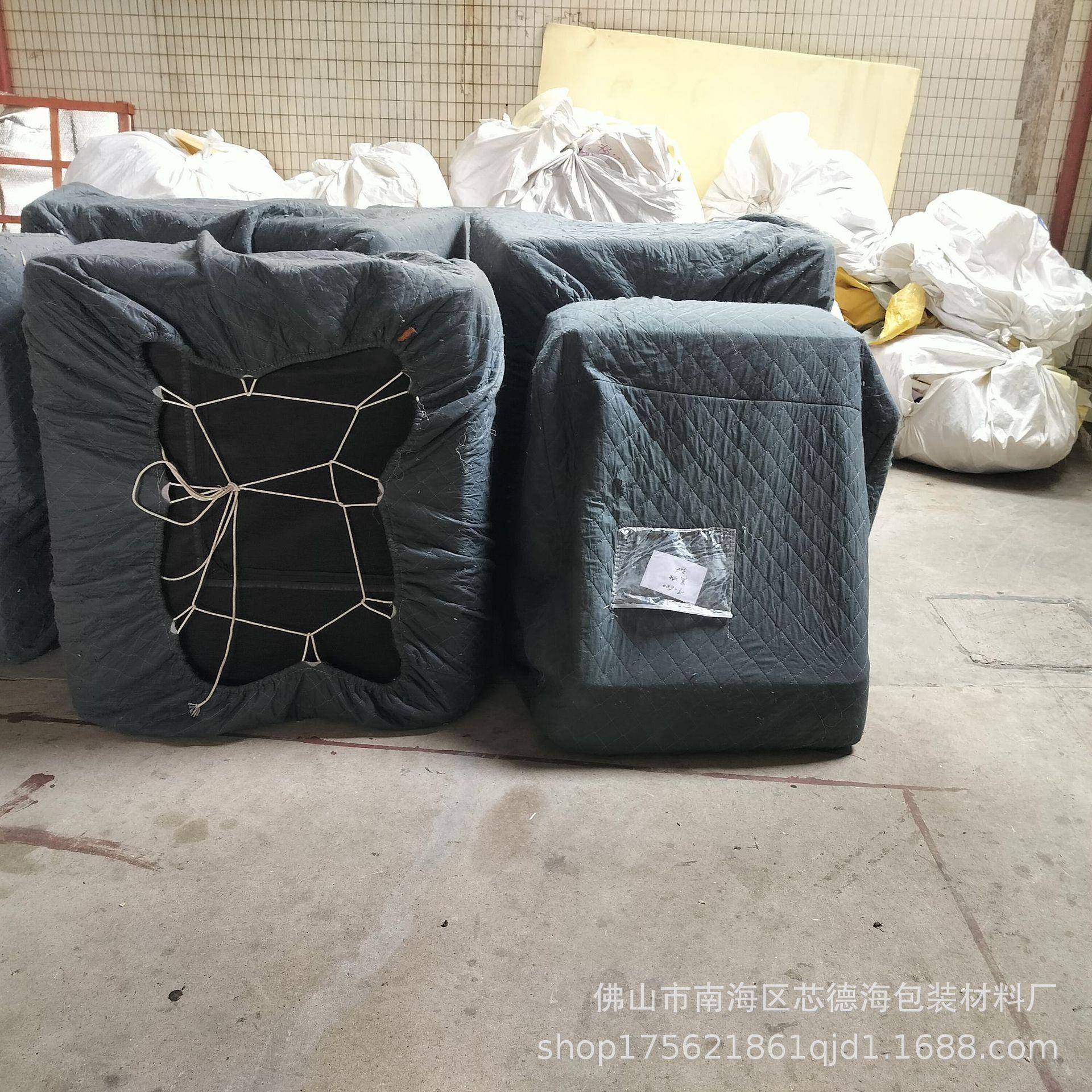 家销沙发包装编织袋家具收纳厂间棉直袋方纸60箱四底编织袋沙发周图片