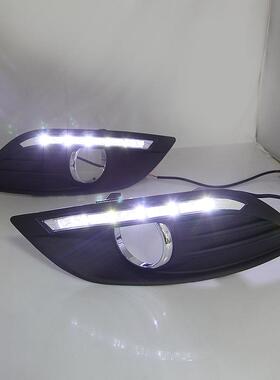 经福典厢福克斯三厢日行灯克斯厢LED日间福行AUK车灯克斯日行灯