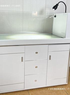 溪流缸水鱼缸免24319大中小型超白玻璃客厅家用态换水侧滤生族箱