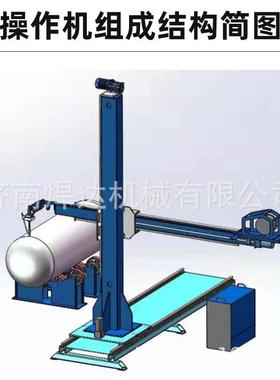 埋弧操15449作机焊氩弧操作机头自动焊接操作中心焊源工厂