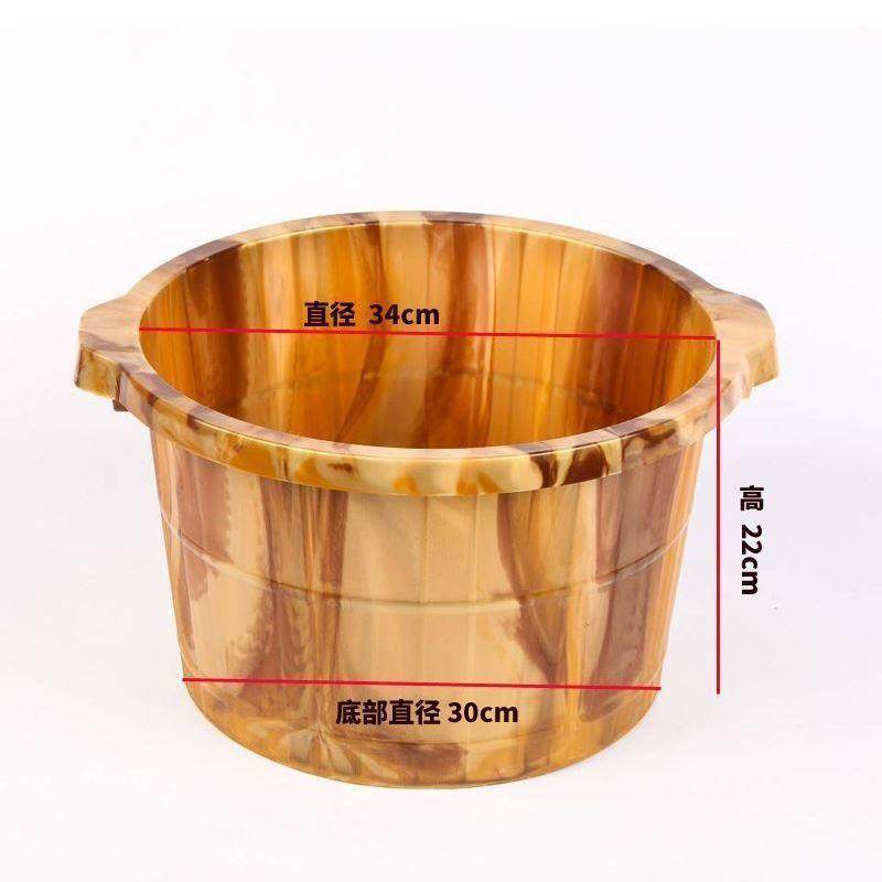 耐摔熟胶足浴脚盆足浴桶泡盆洗脚桶家用料FTT足底穴位按摩泡脚塑