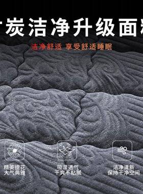 床弹簧垫KNT加厚20CM席梦思床垫硬1.米1.8米乳胶椰5棕软两用支持