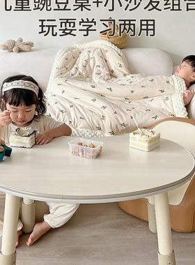 护座童年儿孩童沙发婴儿可爱女OMH男孩公主宝宝椅阅读小呵沙发学