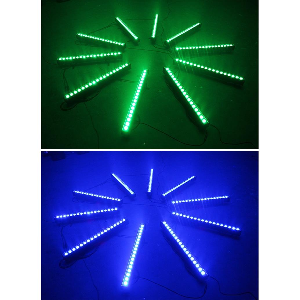 户外舞a染色投光灯18颗10WB18-4全彩led长条洗墙灯brlight婚庆台