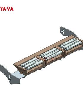 端部无动力过过渡渡装置柔性配件滚VSY珠板过渡装置