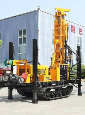 水汽两用机水井石钻机机岩芯取样钻械式顶23543GFD驱岩勘探钻探钻