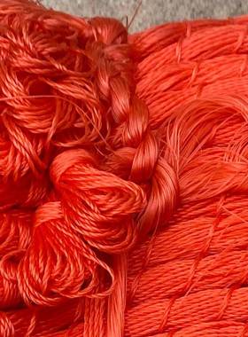 红程08FS红色色建尼龙绳工线绳线筑线砌墙线草引线绳防磨施工线帘