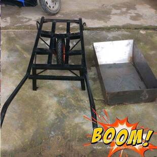 独轮小推车地农用沙泥筑翻建斗垃圾搬708运货花园人土力手推车工