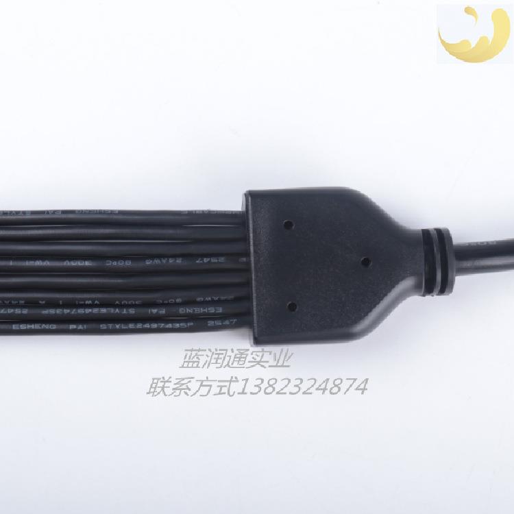 OBD6P1公头接8个DB92PAJD母头接口SerialRS232诊断工具连接线