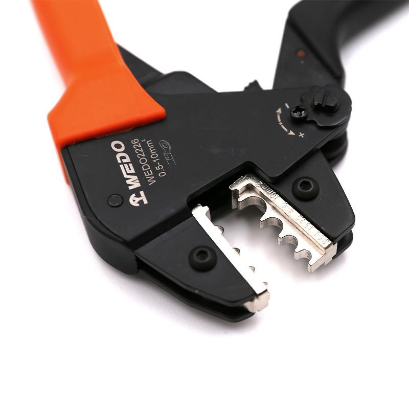 WED维度厂家直供省力0型裸端子压接钳0.5-1m2mOWEDO2226WEDO2226