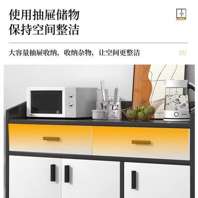 餐边柜酒柜碗柜现代简家用厨房灶台茶约水柜客厅靠波炉墙CEX微置
