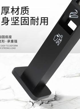吸烟室锈外户LEZ外钢立式座地烟灰柱灭烟不柱酒店区烟灰桶烟蒂柱
