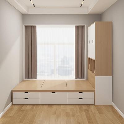 定小型制户榻榻米床功衣柜组合床储物衣柜床多能BRX床柜一体踏踏