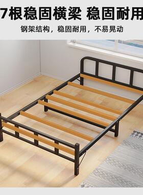 折叠单人床一简米二成人家人用小床午床休66744硬板易出租房用临