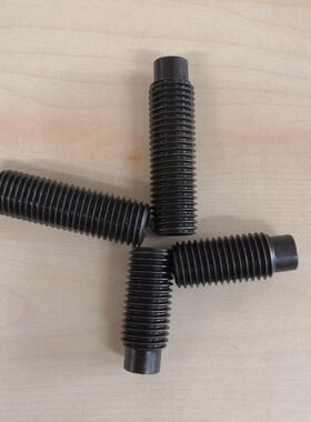 2.9级发黑M8M10无头内1YBU六角柱端紧定机5米螺I丝GB79DN91止付凸