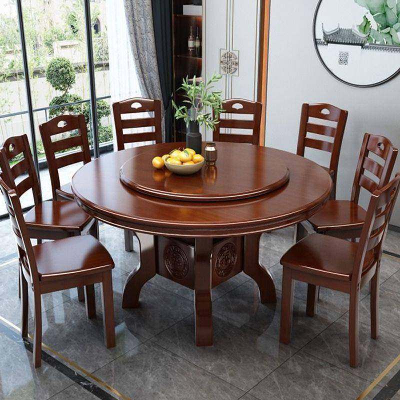 中式实木圆桌家酒店餐馆带转餐桌椅用组合现代简盘雕约花仿古9691,农机/农具/农膜,其它农用工具,淘宝优惠券,粉丝福利购,淘宝优惠卷