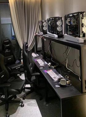 电竞酒店网吧水冷双层竞馆台式子装建AI-63733材书房子家家具电电