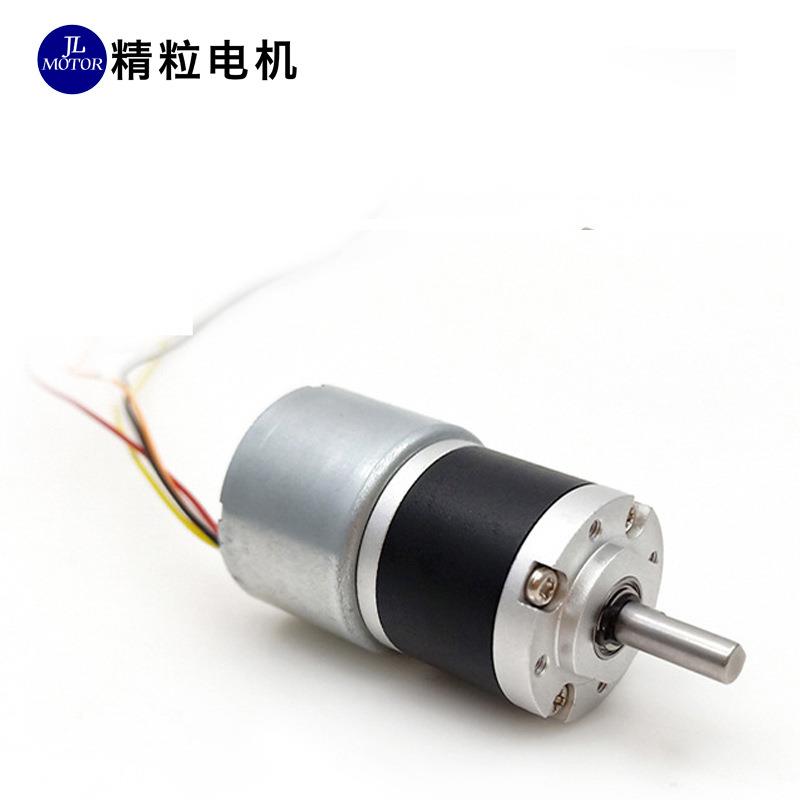直流减速行星无347刷减速微电机小型机器人马达低型音刷电噪机马