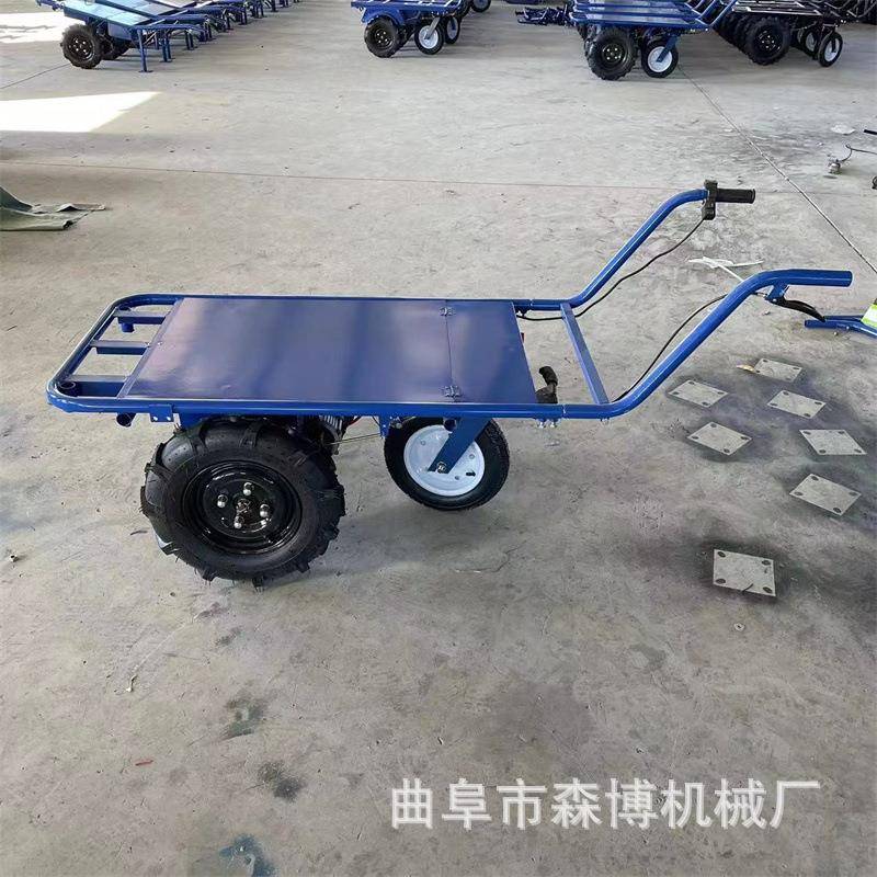 轻便手推电动输板车山路爬309坡运老虎车果园大搬运平电动棚手推
