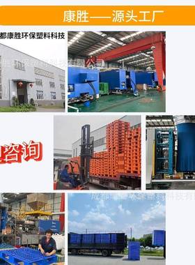 格九塑脚料网托盘仓库九脚塑胶板叉车物流地台板JPI垫卡板厂家防