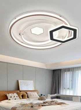 厚板亚气克力le吸顶灯205新款卧室2灯d71151离线语音简约大现代