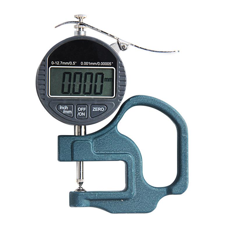 上下圆头型数显百双圆头分千分胶测厚规厚计/仪/表0.001度m镜片m