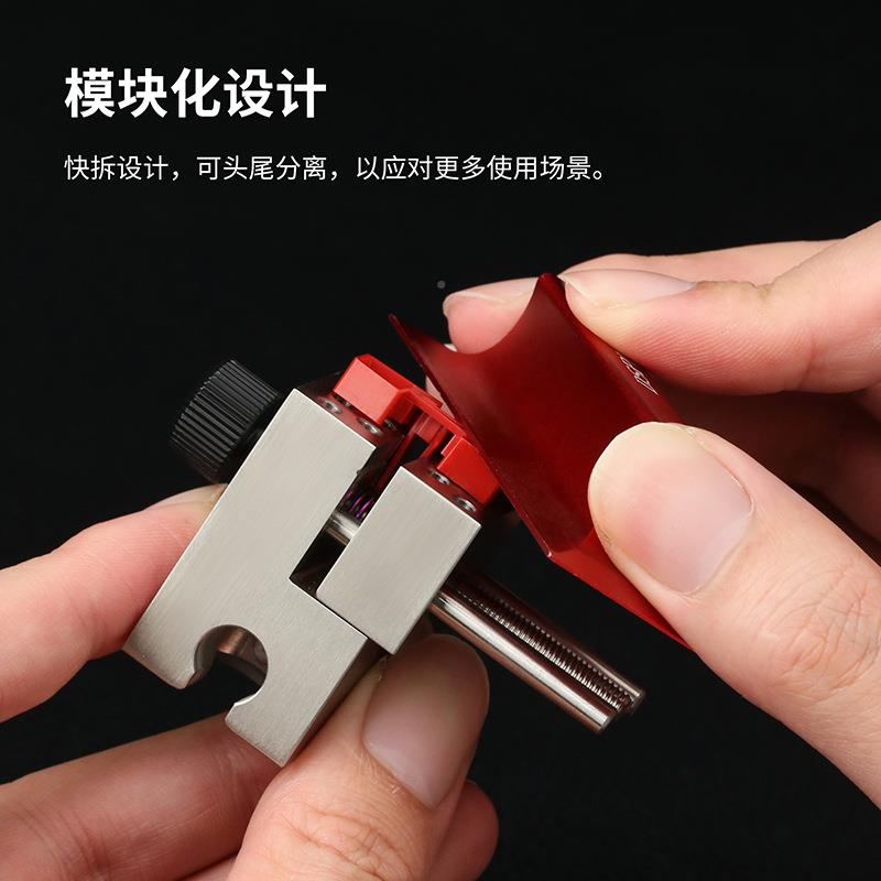 斯派精密不锈钢台钳夹具T-迪TVA&B高182达制作固定改A造虎钳工作