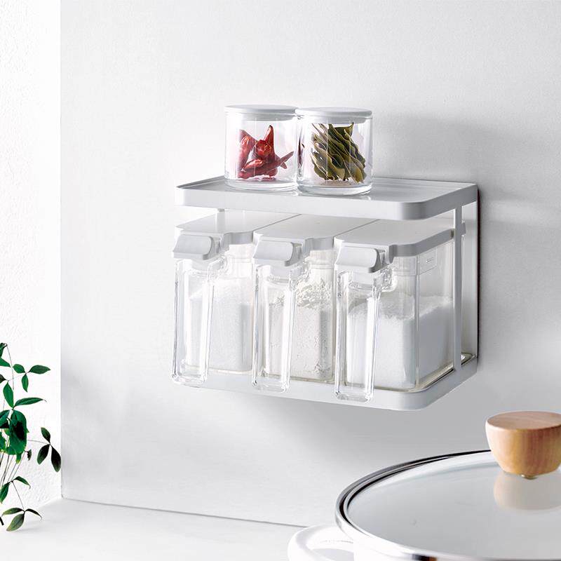 asvel密封房防潮调味盒料罐家用厨调日式控盐调味罐658瓶收纳盒