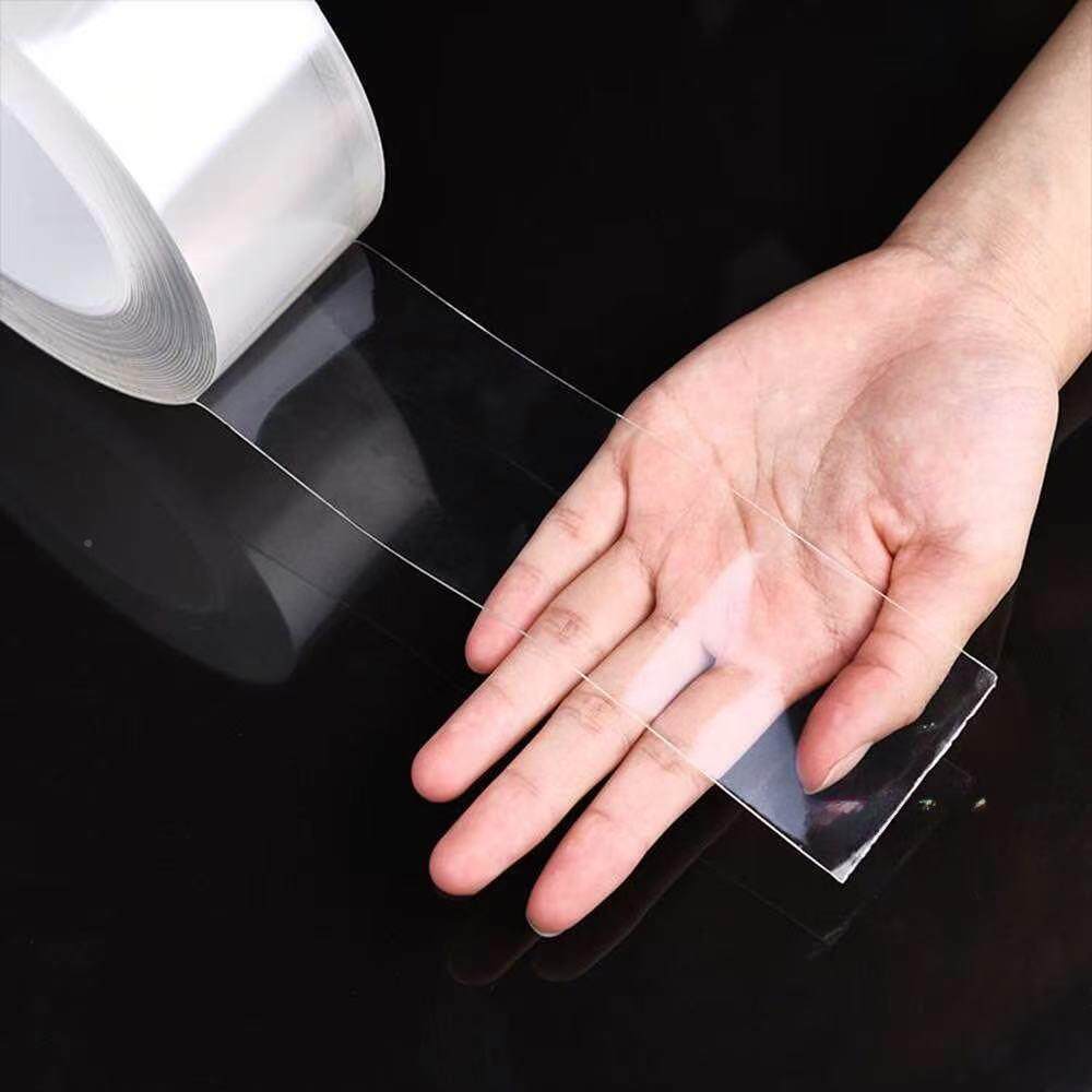 纳米双面胶高粘无度挂钩胶亚克面力双741胶透明痕魔力胶带防水纳